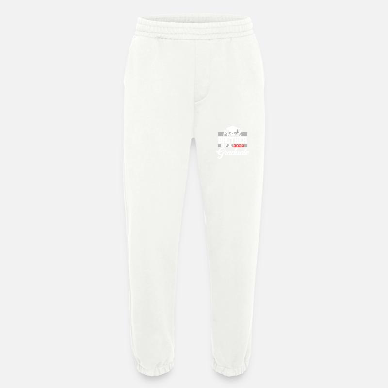 Stolzer Bruder eines Abschlussgeschenks 2023 - Heavyweight Jogginghose - made by SPREAD  - OFF WHITE