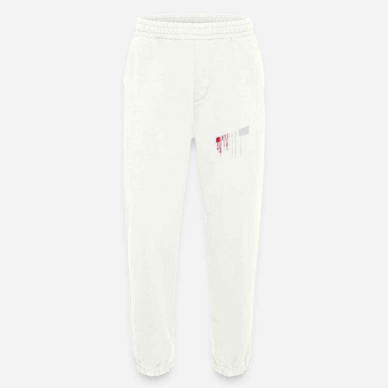 fearless Text Zitat Design - Heavyweight Jogginghose - made by SPREAD  - OFF WHITE