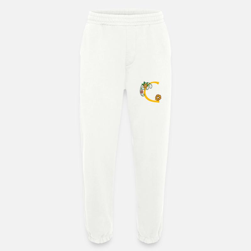 blume30 c - Heavyweight Jogginghose - made by SPREAD  - OFF WHITE