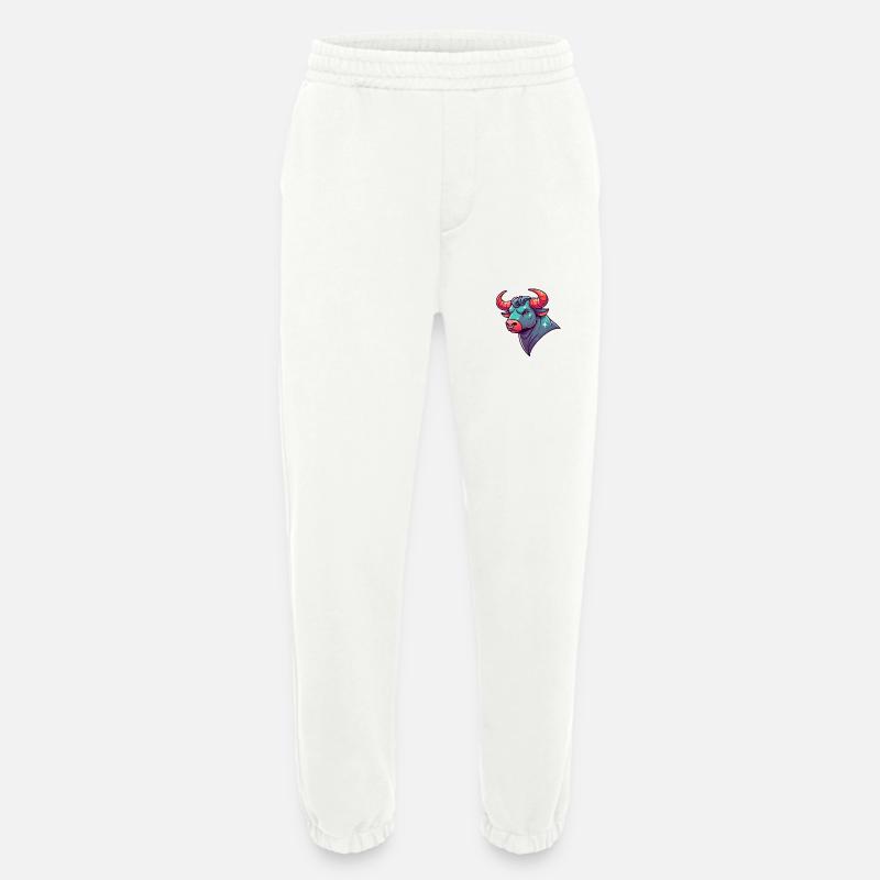 stier cartoon - Heavyweight Jogginghose - made by SPREAD - OFF WHITE