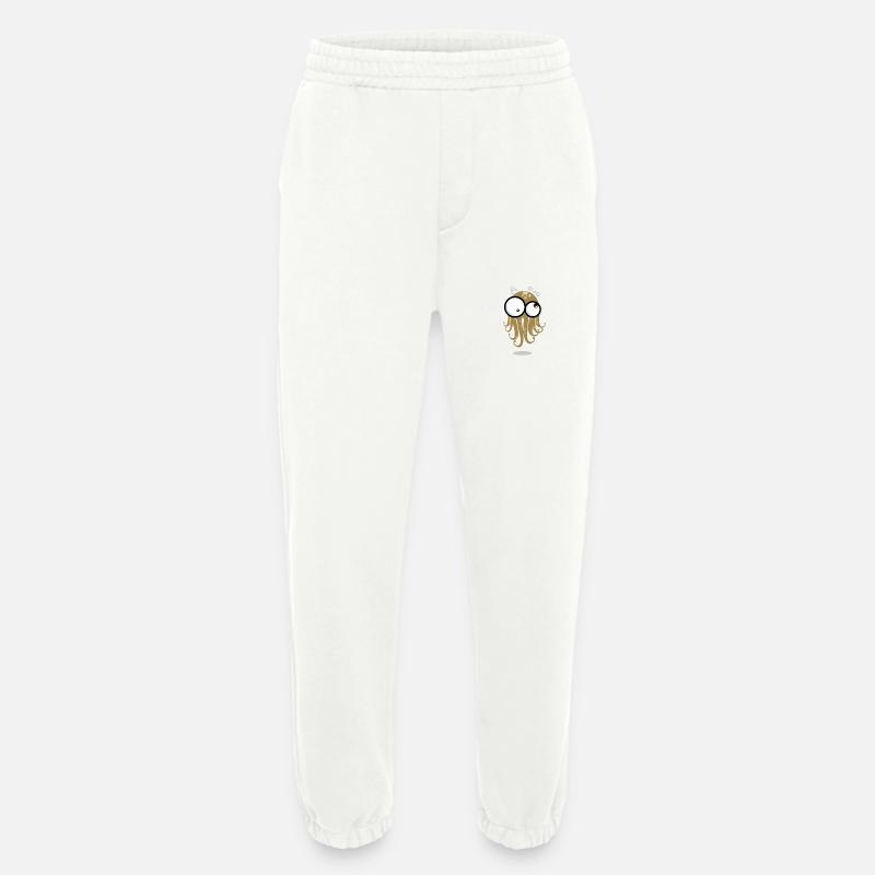 Octopus Gloo-Gloo - Heavyweight Jogginghose - made by SPREAD  - OFF WHITE