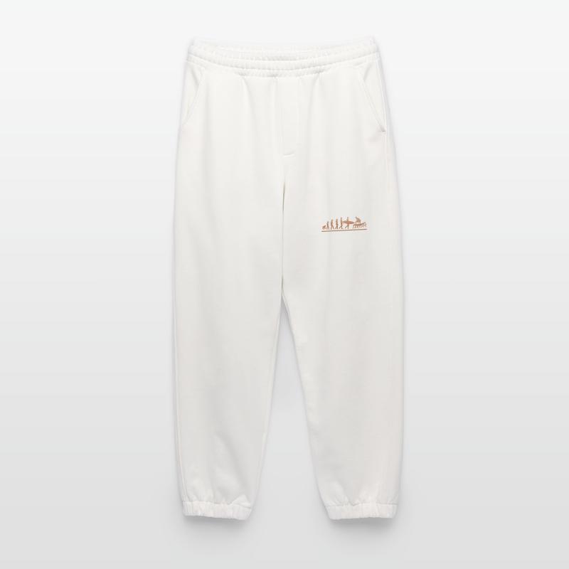 Surfing until evolution - Surfing until evolution Heavyweight Jogging Pants - made by SPREAD 