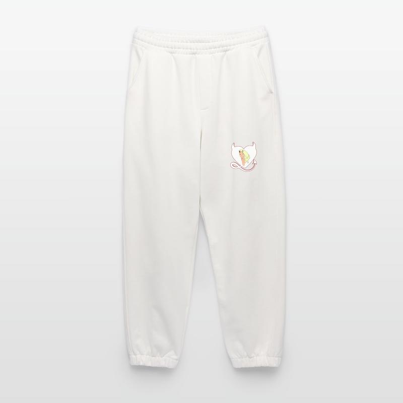 Devil with devil's heart Devil devil's female Heavyweight Jogging Pants - made by SPREAD 