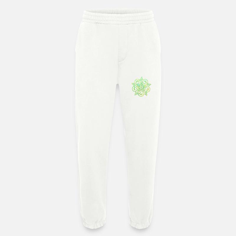 keltischer knoten 20 e 34 - Heavyweight Jogging Pants - made by SPREAD - OFF WHITE