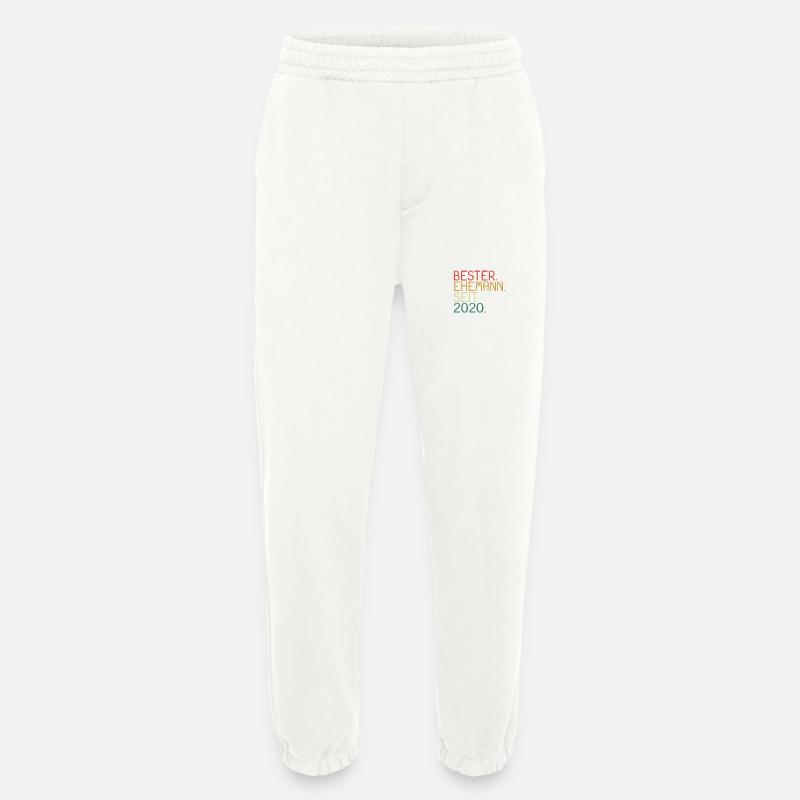 Bester Ehemann seit 2020 - Heavyweight Jogginghose - made by SPREAD  - OFF WHITE