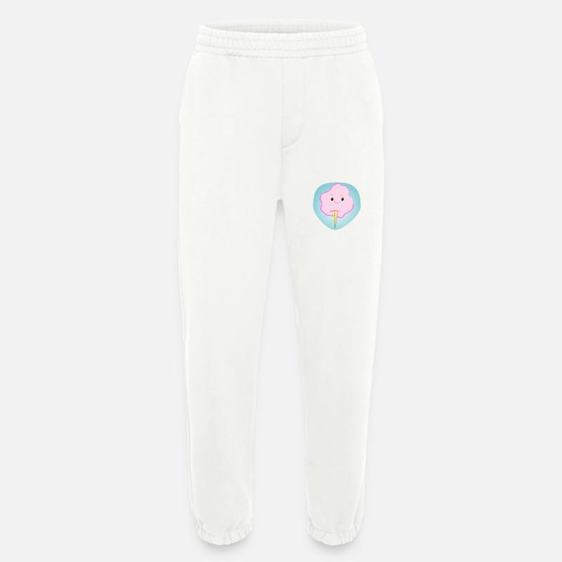 Fröhliche Zuckerwatte - Geschenk - Geschenkidee - Heavyweight Jogginghose - made by SPREAD  - OFF WHITE
