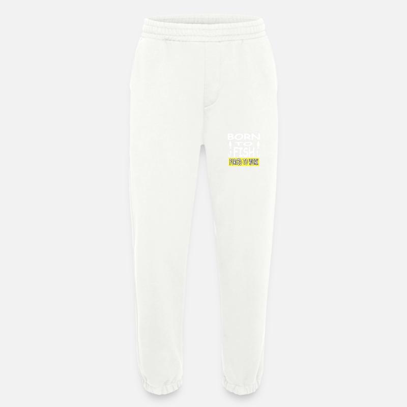 Angling - Heavyweight Jogging Pants - made by SPREAD  - OFF WHITE