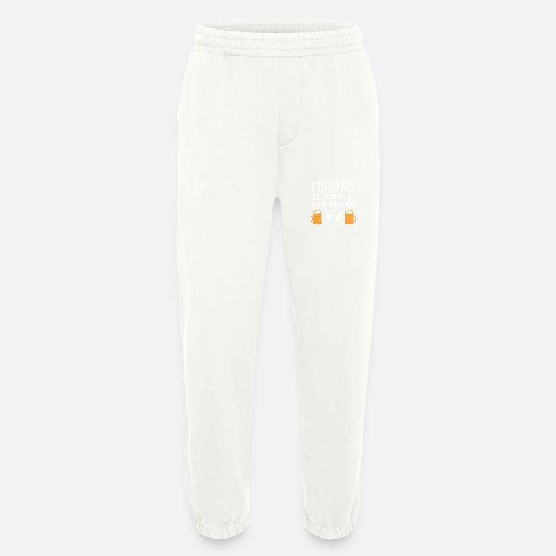 Angling - Heavyweight Jogging Pants - made by SPREAD  - OFF WHITE