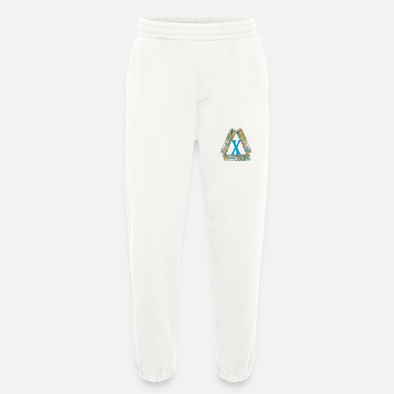 E 201 x - Heavyweight Jogging Pants - made by SPREAD  - OFF WHITE
