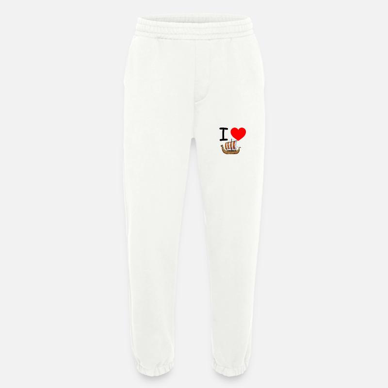 Wikinger - Heavyweight Jogginghose - made by SPREAD  - OFF WHITE