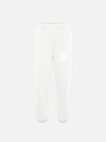 Car - Heavyweight Jogging Pants - made by SPREAD  - OFF WHITE