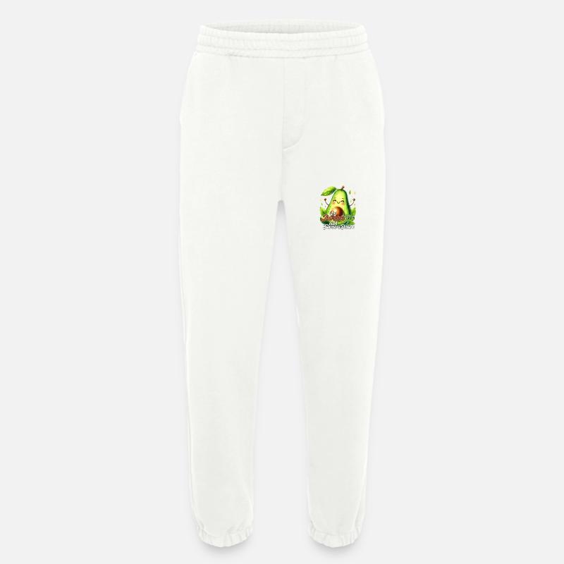 Happy Avocado its AvocaDo Design - Heavyweight Jogginghose - made by SPREAD  - OFF WHITE