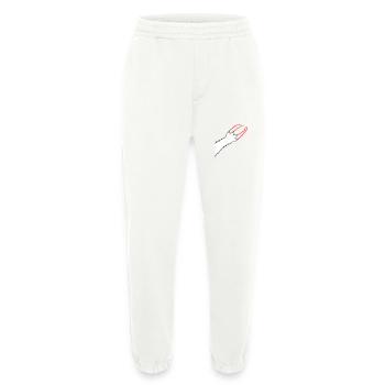 Cats, Claws, Paws, Paws, Claws, Scratches, Stripes - Heavyweight Jogging Pants - made by SPREAD  - OFF WHITE - Front