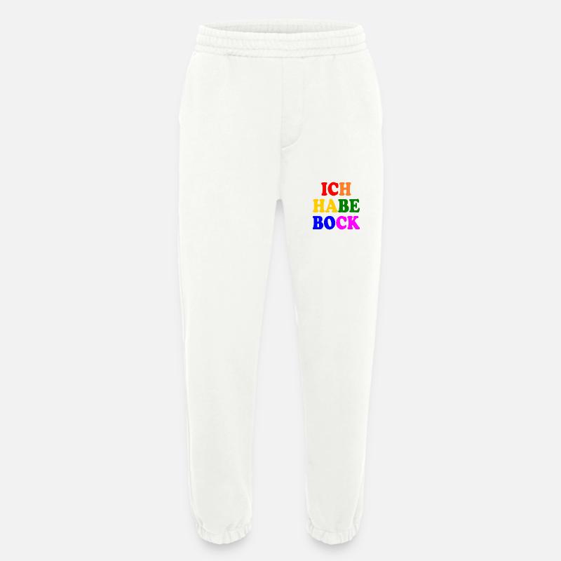 Ich habe bock - Heavyweight Jogginghose - made by SPREAD  - OFF WHITE
