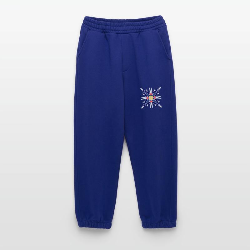 Pattern game with different colors! Heavyweight Jogging Pants - made by SPREAD 