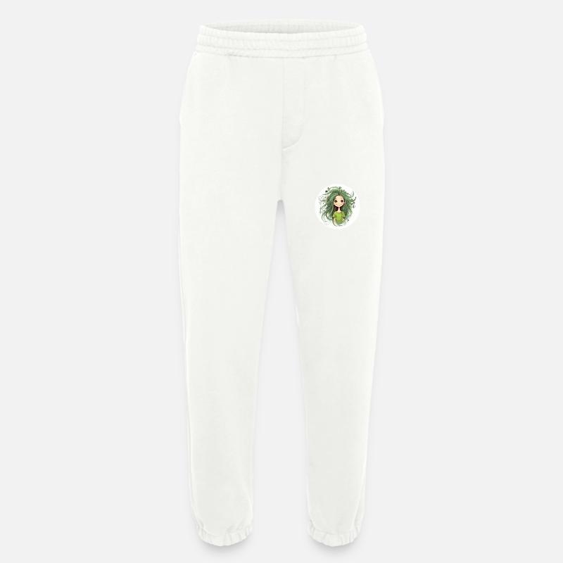 Waldfee grün - Heavyweight Jogginghose - made by SPREAD  - OFF WHITE