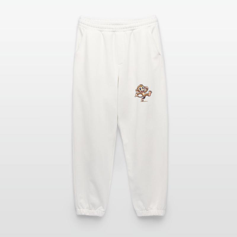 Monkey Comic Heavyweight Jogging Pants - made by SPREAD 