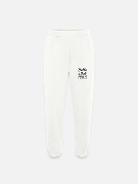Petite Kid Limited Edition - Heavyweight Jogging Pants - made by SPREAD - OFF WHITE