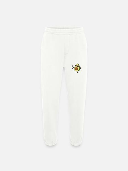 Avocado Karate - Heavyweight Jogging Pants - made by SPREAD - OFF WHITE