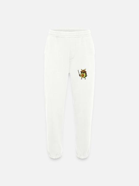 Avocado Samurai - Heavyweight Jogging Pants - made by SPREAD - OFF WHITE