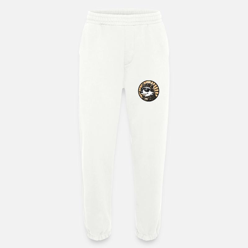 Igel Comic Cool - Heavyweight Jogginghose - made by SPREAD  - OFF WHITE