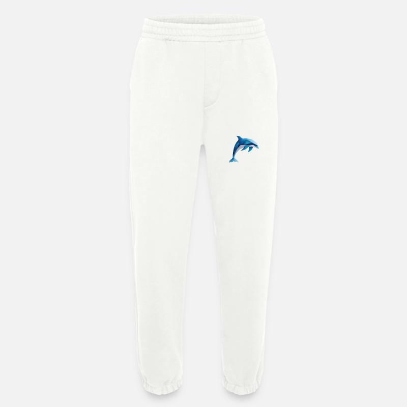 Tauchender Delfin, Wassertier - Heavyweight Jogginghose - made by SPREAD  - OFF WHITE