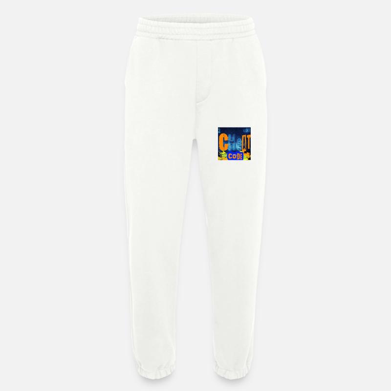 CHEATCODE-CHEMIE - Heavyweight Jogginghose - made by SPREAD  - OFF WHITE