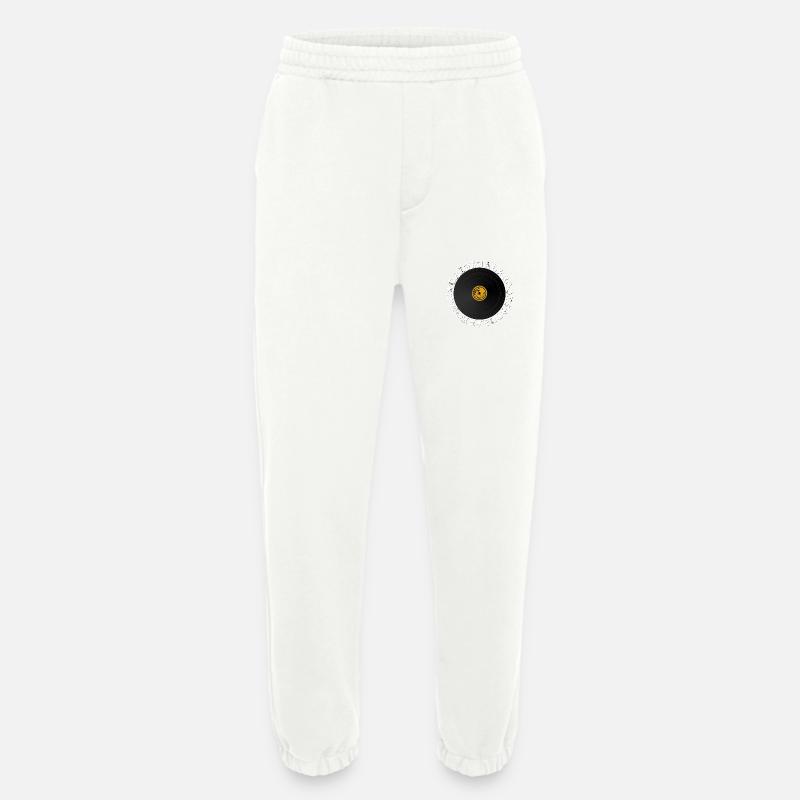 Dub Reggae Schallplatte - Heavyweight Jogginghose - made by SPREAD  - OFF WHITE