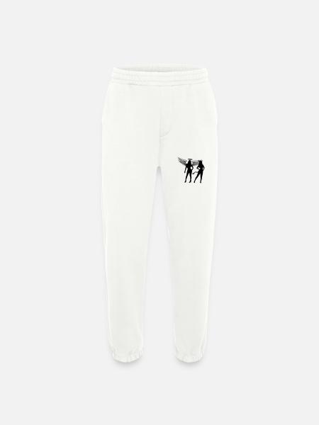 Angel Devil Girls - Heavyweight Jogging Pants - made by SPREAD - OFF WHITE