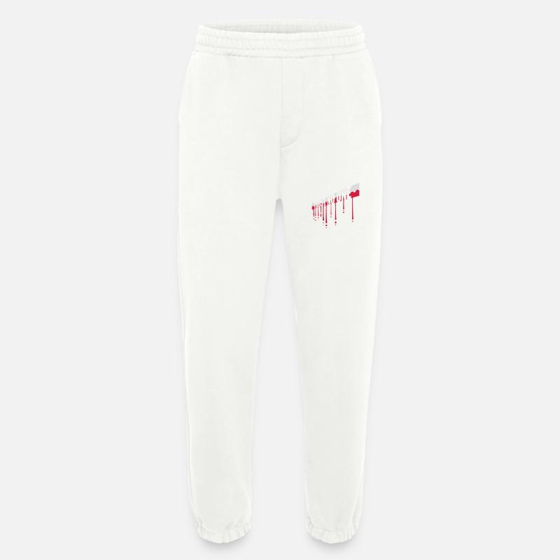 trust no one Zitat - Heavyweight Jogginghose - made by SPREAD  - OFF WHITE