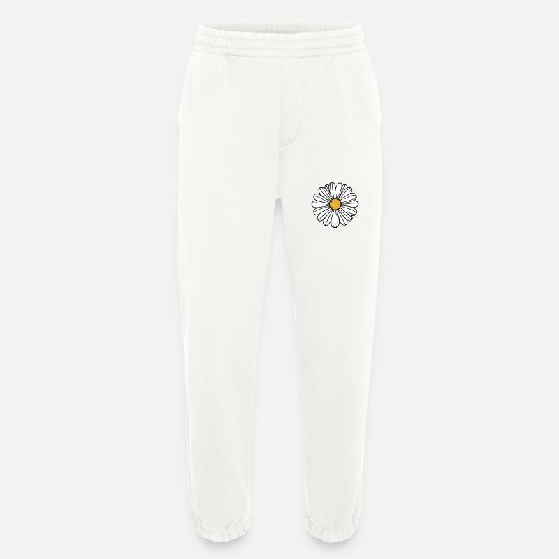 Gänseblümchen - Heavyweight Jogginghose - made by SPREAD  - OFF WHITE