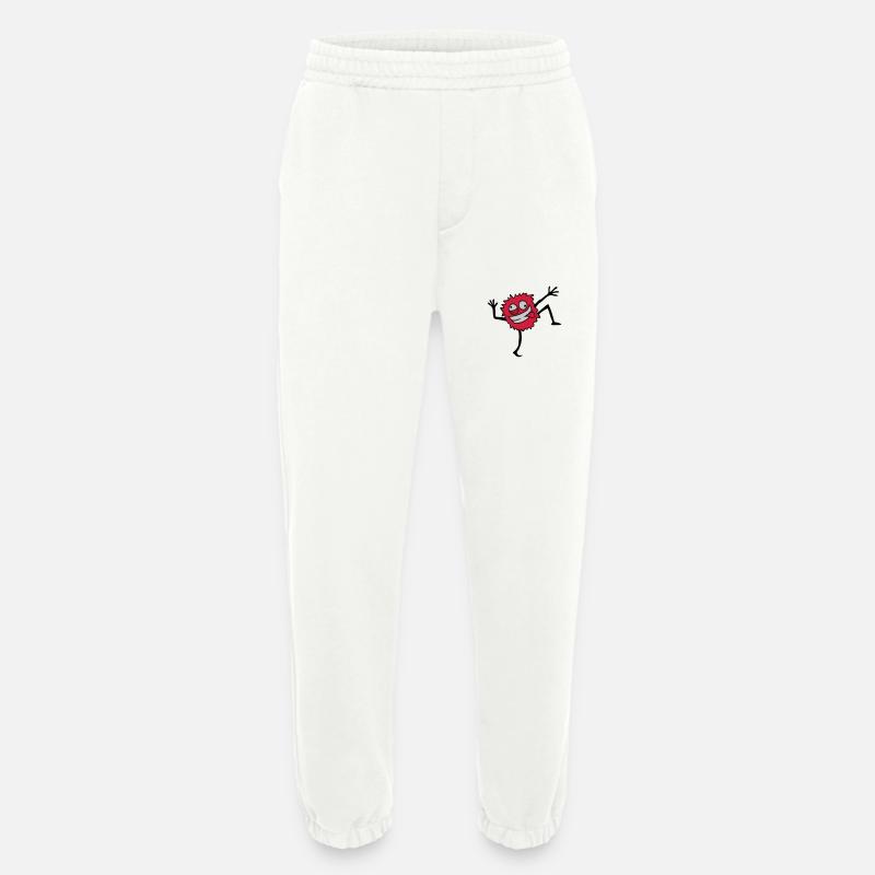 Tanzendes Haariges Monster - Heavyweight Jogginghose - made by SPREAD  - OFF WHITE