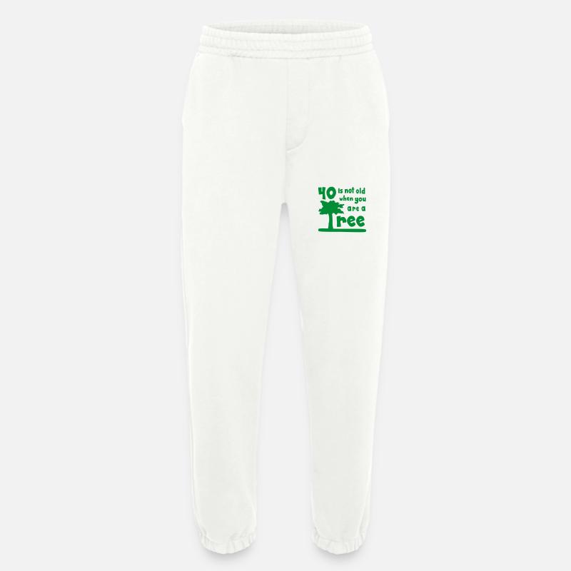 40 - Heavyweight Jogginghose - made by SPREAD  - OFF WHITE