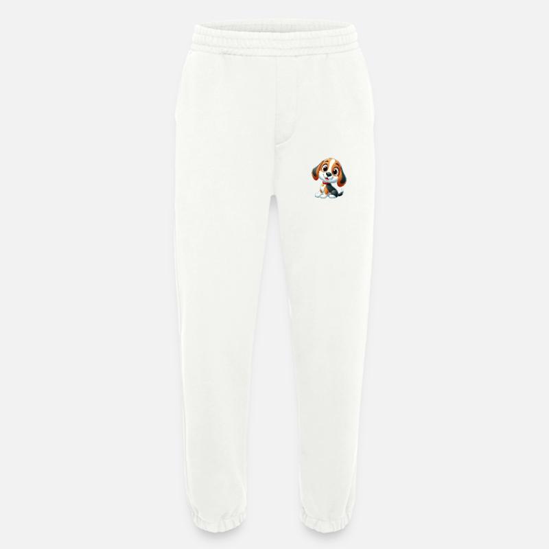 Beagle 5 - Heavyweight Jogginghose - made by SPREAD  - OFF WHITE
