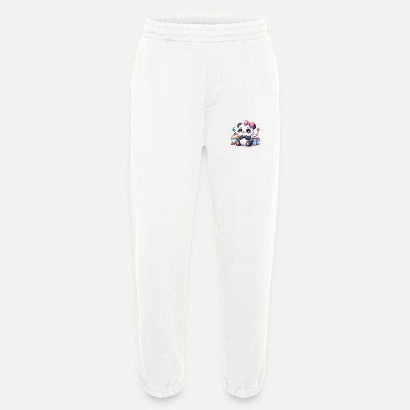 Panda 7 - Heavyweight Jogginghose - made by SPREAD - OFF WHITE