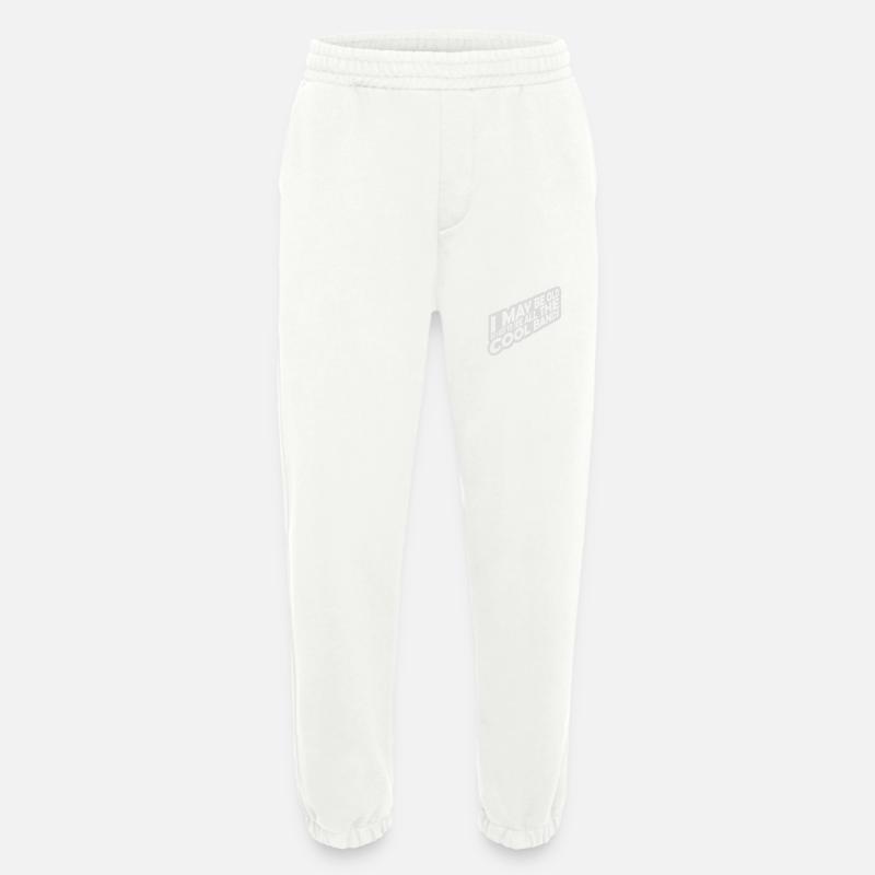 I may be old - Heavyweight Jogginghose - made by SPREAD  - OFF WHITE