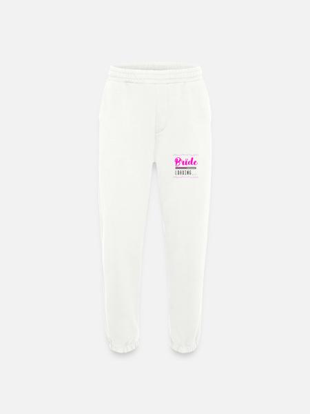 Bride Loading - Heavyweight Jogging Pants - made by SPREAD  - OFF WHITE