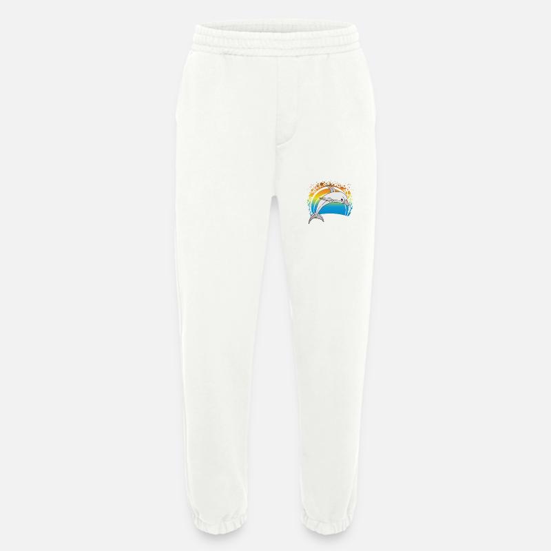 Delfin - Heavyweight Jogginghose - made by SPREAD  - OFF WHITE