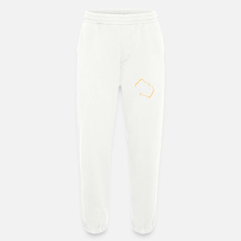 Brewer as a profession - Heavyweight Jogging Pants - made by SPREAD  - OFF WHITE