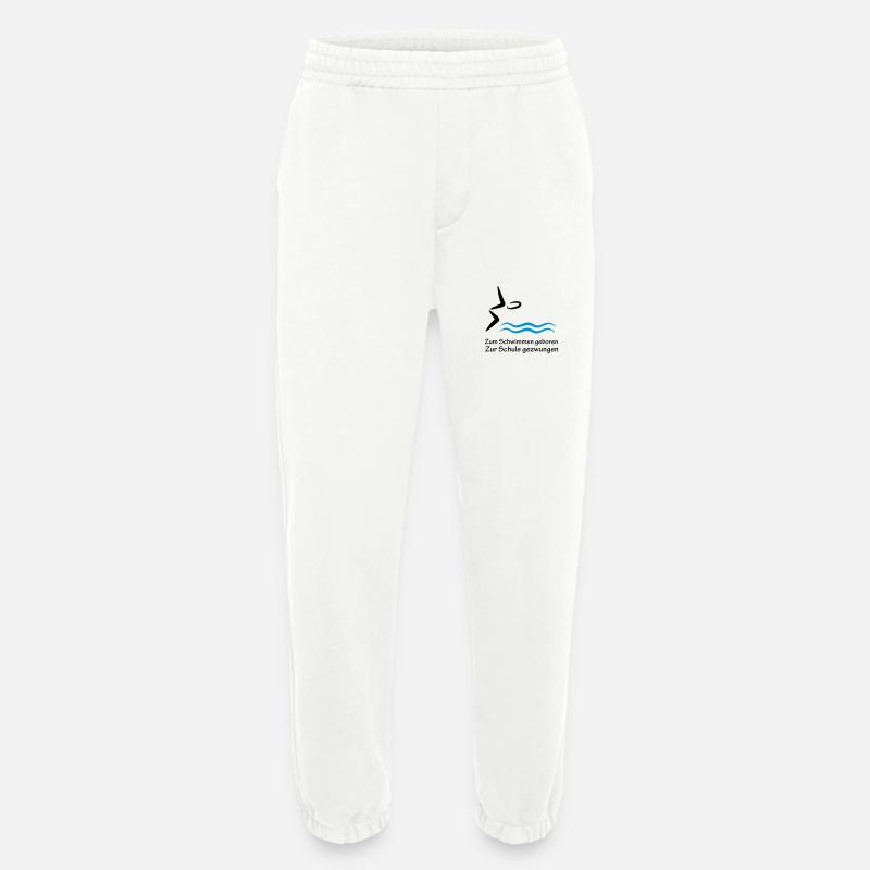 schwimmen - Heavyweight Jogginghose - made by SPREAD  - OFF WHITE