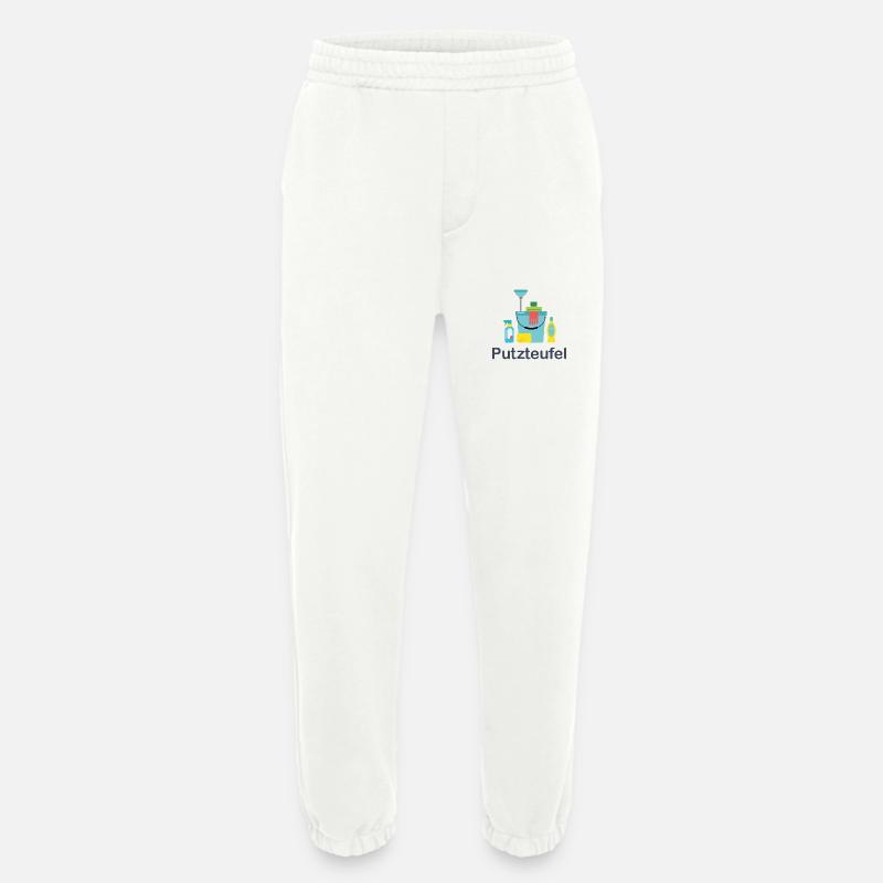 Putzteufel - Heavyweight Jogginghose - made by SPREAD  - OFF WHITE