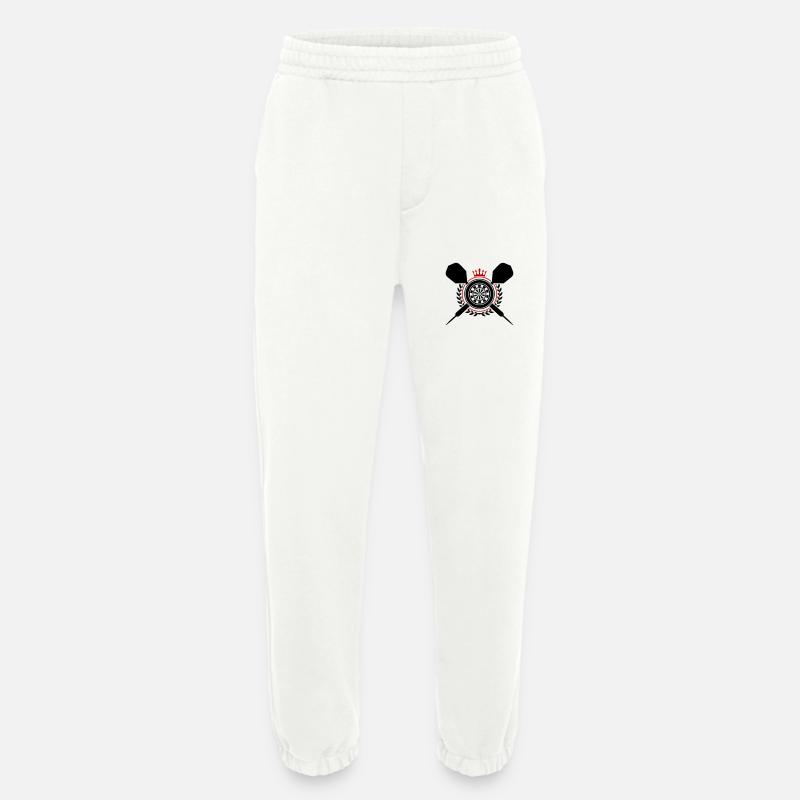 Darts Dartpfeil Dartscheibe - Heavyweight Jogginghose - made by SPREAD - OFF WHITE