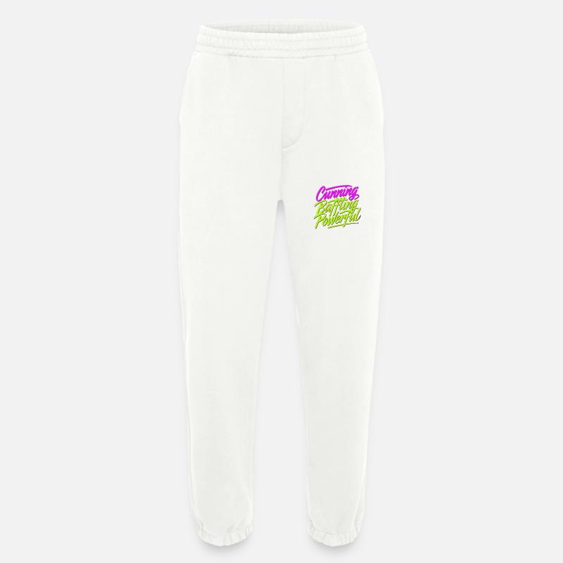 Cunning Baffling Powerful 10 - Heavyweight Jogginghose - made by SPREAD - OFF WHITE