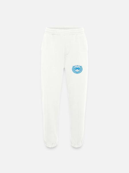 Controller Retro Stars Laurel Wreath - Heavyweight Jogging Pants - made by SPREAD  - OFF WHITE