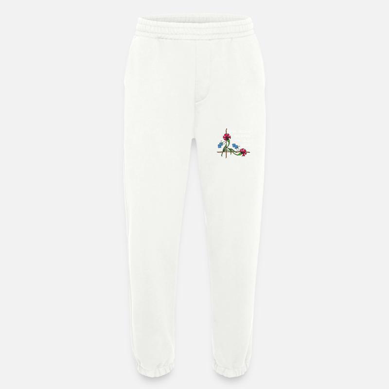 Nächstenliebe 2 - Heavyweight Jogginghose - made by SPREAD  - OFF WHITE