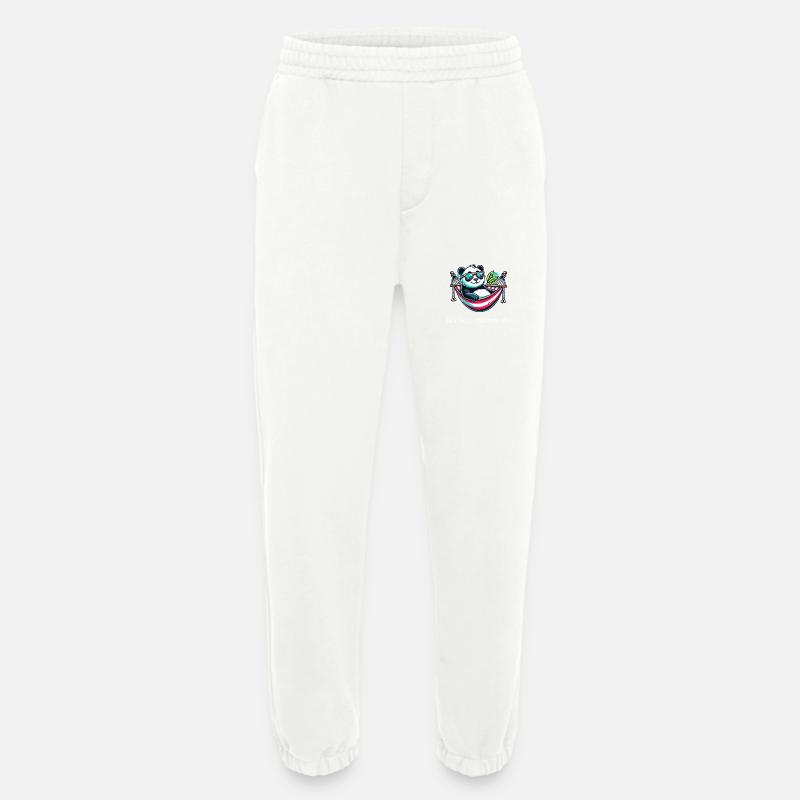 Panda Zero Plans - Heavyweight Jogginghose - made by SPREAD  - OFF WHITE