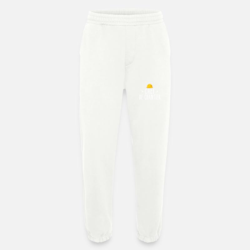 Bauleiter - Heavyweight Jogginghose - made by SPREAD  - OFF WHITE