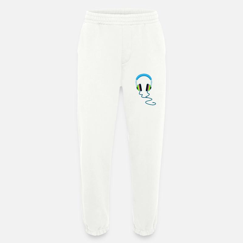 Glitzernder Regenbogenhelm - Heavyweight Jogginghose - made by SPREAD  - OFF WHITE