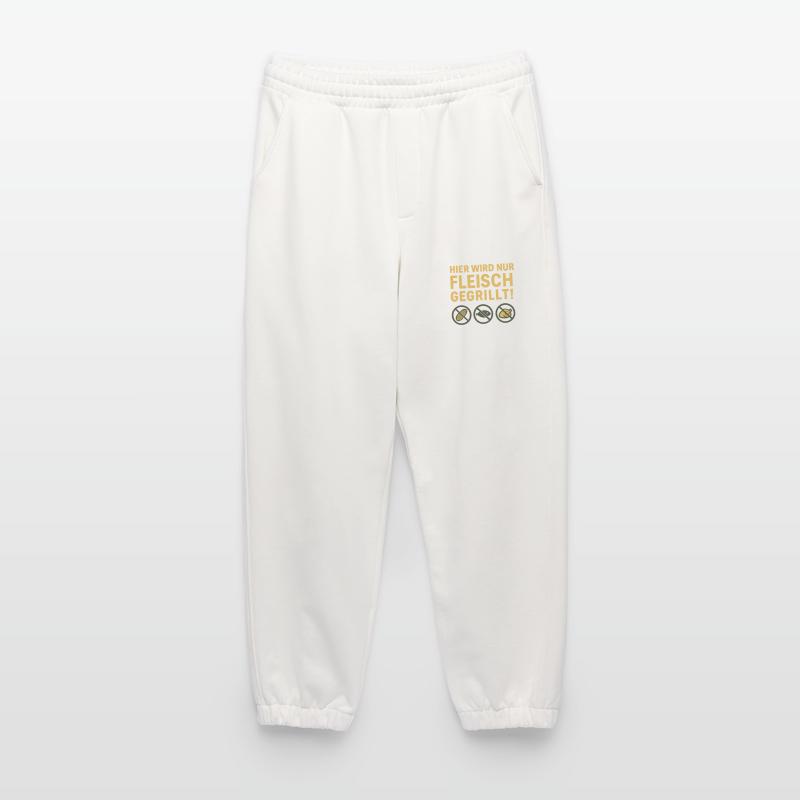 Hier wird nur Fleisch...witziges Motiv Heavyweight Jogginghose - made by SPREAD 