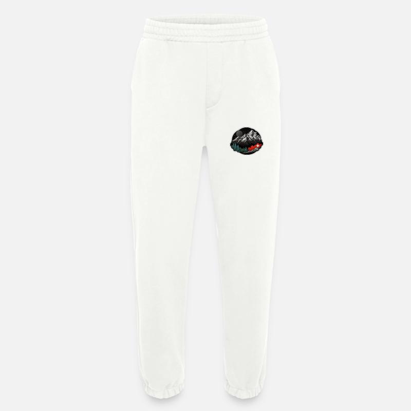 Schweizer Flagge - Heavyweight Jogginghose - made by SPREAD  - OFF WHITE
